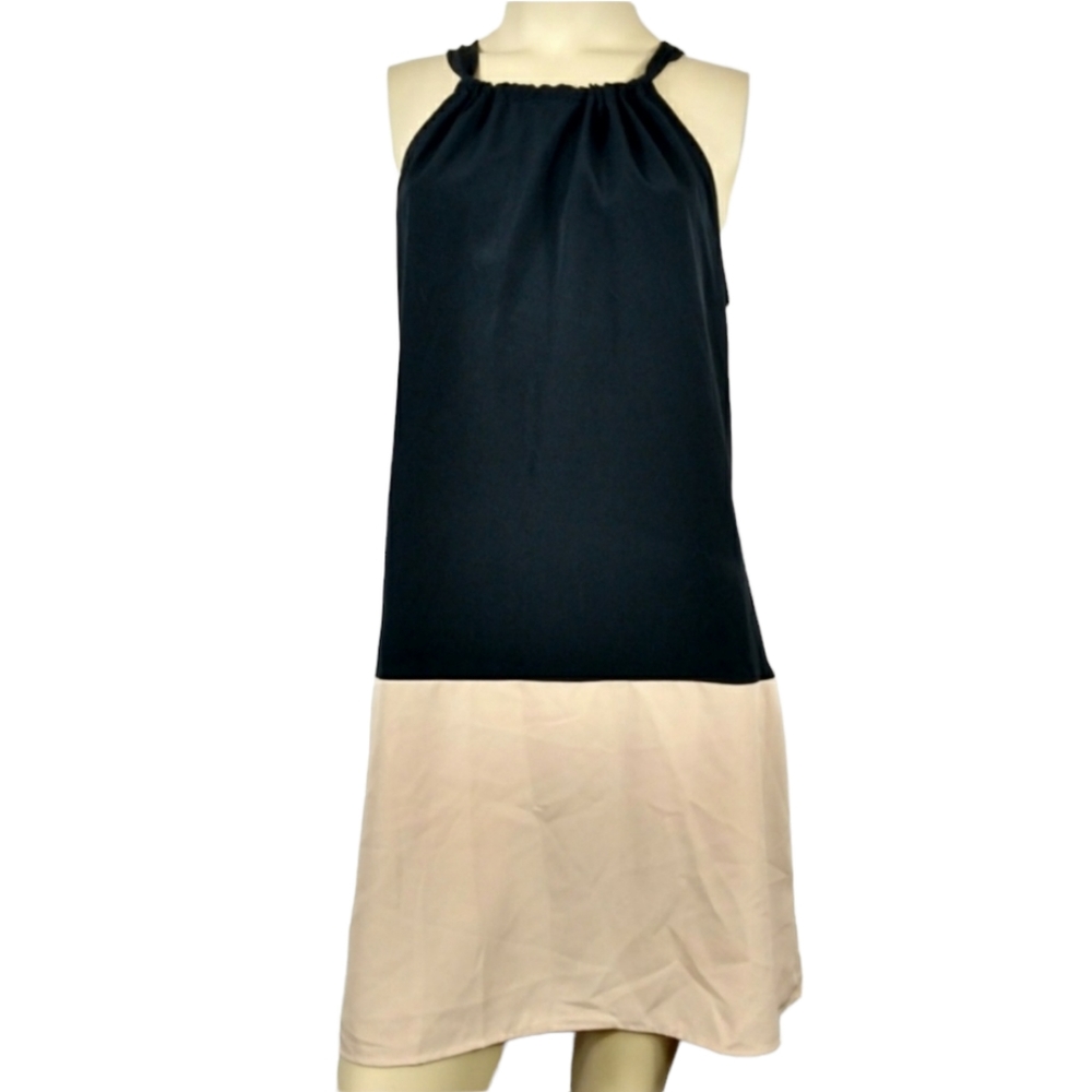 I.NER Shift Dress Colorblock Women's Small